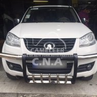 Stainless Steel Front Bumper Guard A040-2 Model For Wingle