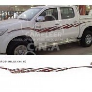 خط کشی بغل ویگو 2014 4X4