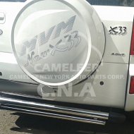 گارد عقب دولول استیل